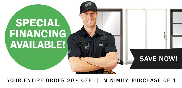 Special Financing Available! Your Entire Order 20% Off, minimum purchase of 4.